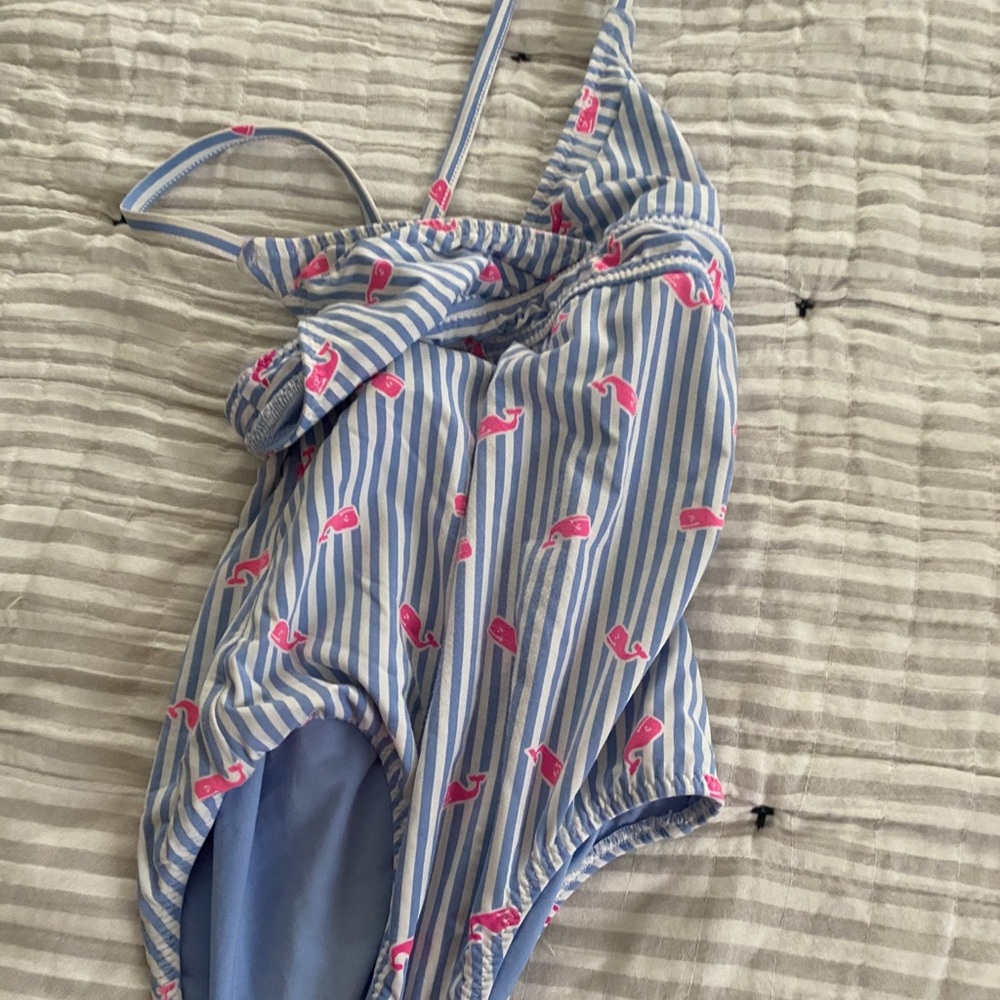 Girls Vineyard Vines Bathing Suit (size small)
